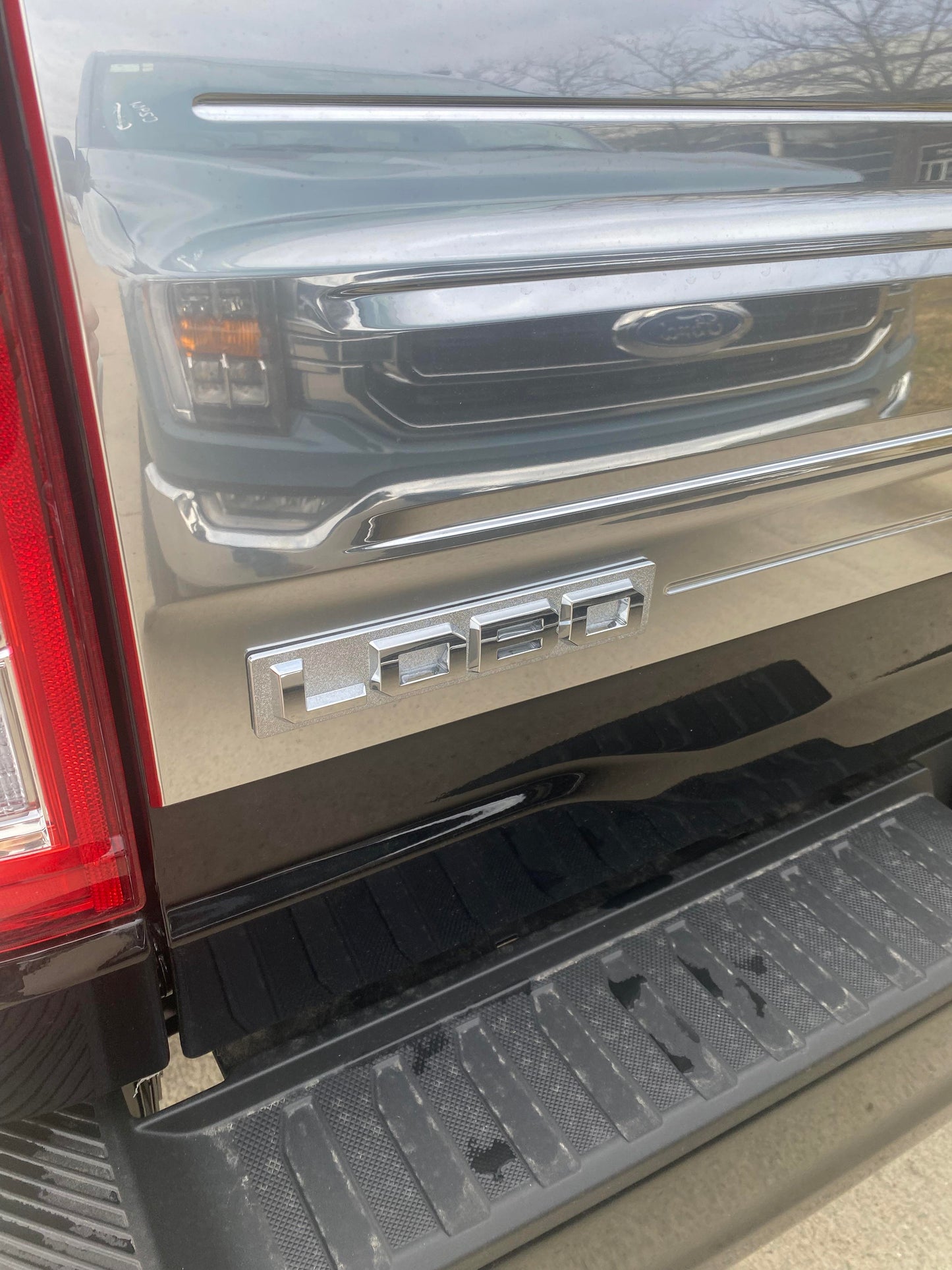 LOBO Tailgate Plaque Emblem