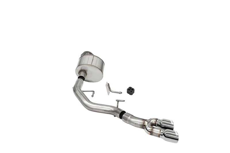 Corsa 3.0in Cat-back Front Of Tire Exit Polish Tips