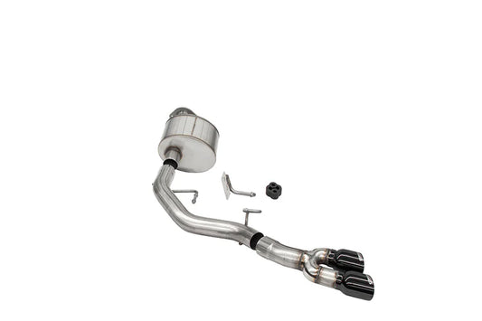 Corsa 3.0in Cat-back Front of Tire Exit Black Tips