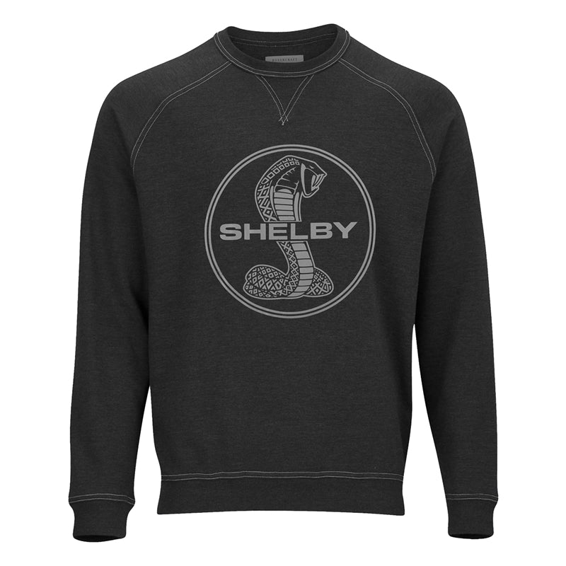 Shelby French Terry Crew - Charcoal Heather