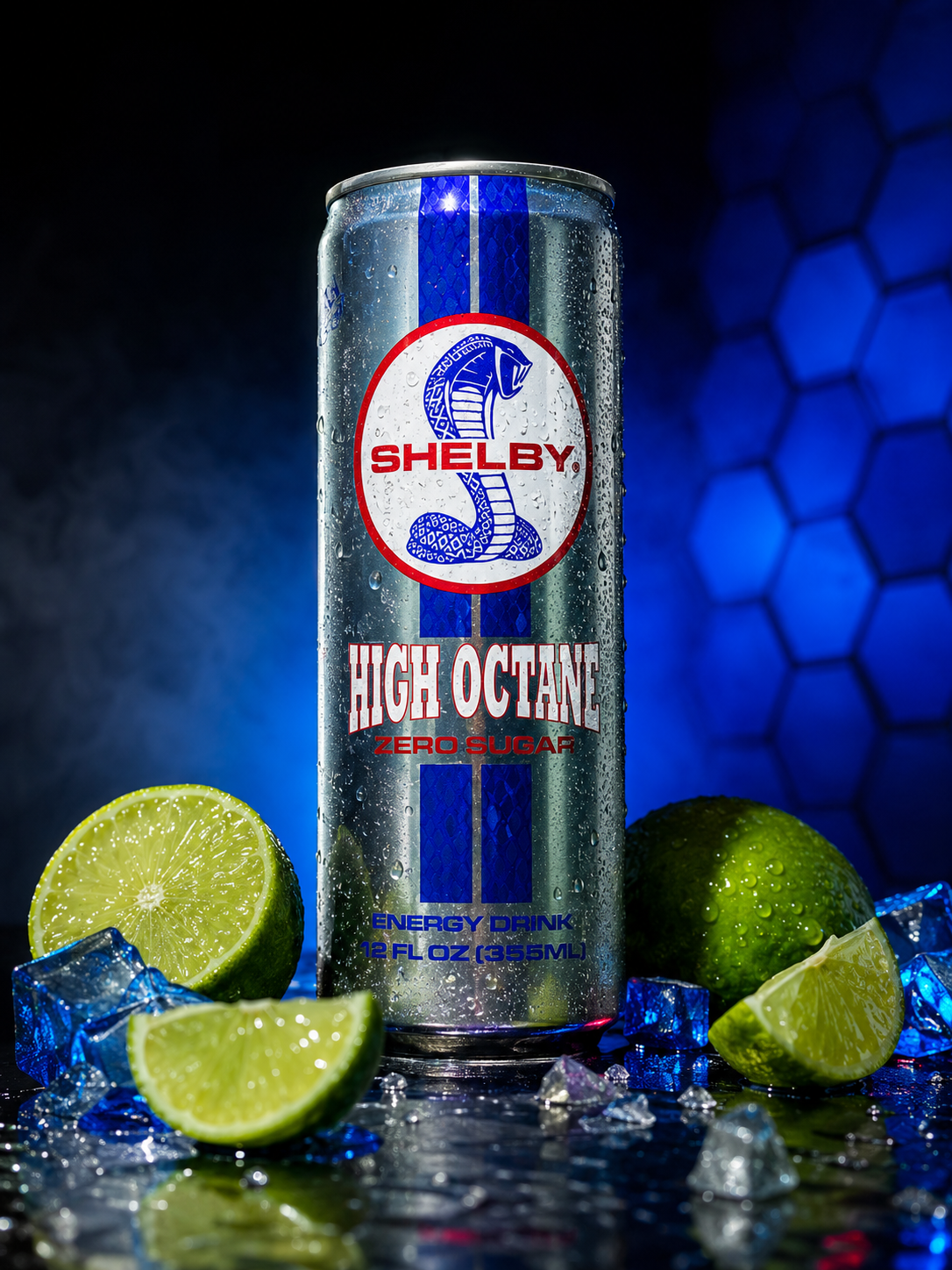 Shelby High Octane Zero Sugar Energy Drink (12 qty)